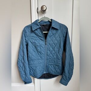 Barbour women’s quilted jacket blue | classic lightweight coat